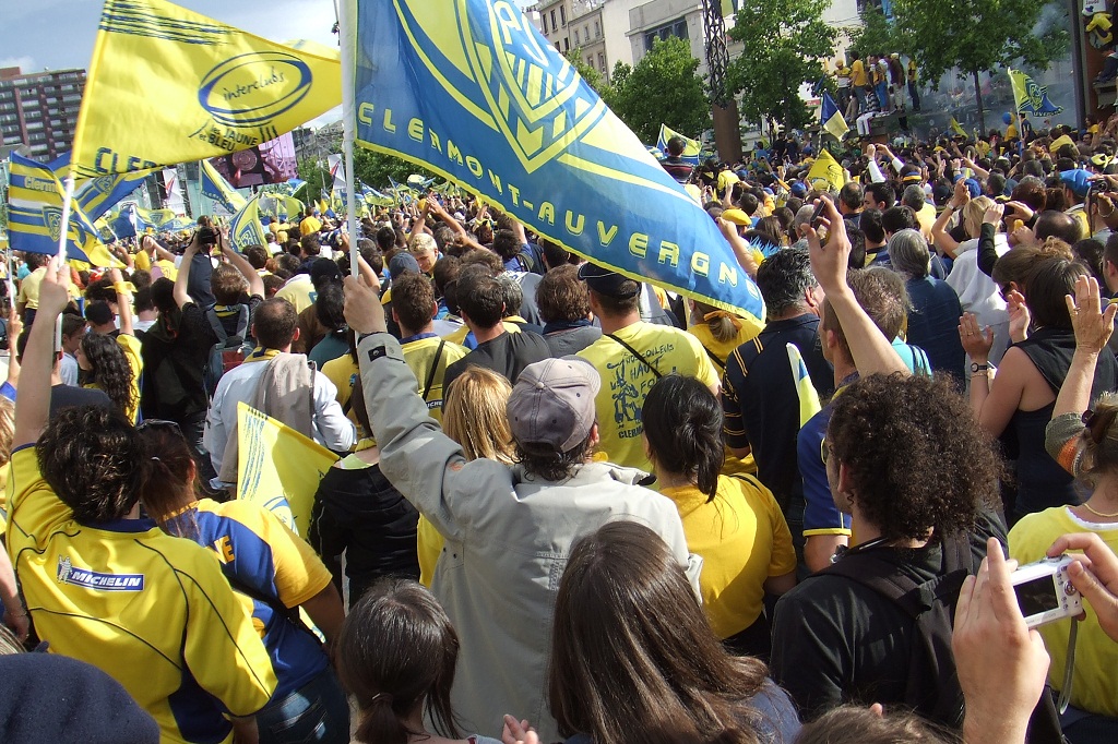 Clermont-Fd - ASM Arrivée du  bouclier de Brennus